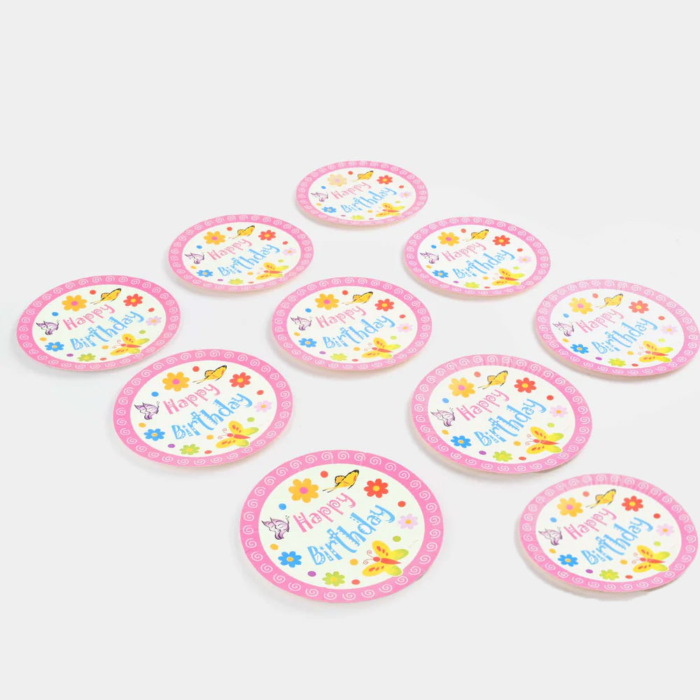 Elegant Happy Birthday Plates