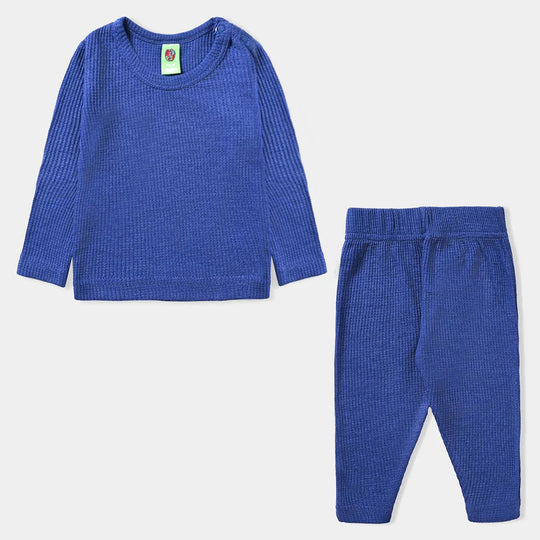 Infant Unisex Thermal Inner Wear-NAVY