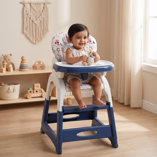 Baby High Chair 3 in 1 Navy (985)