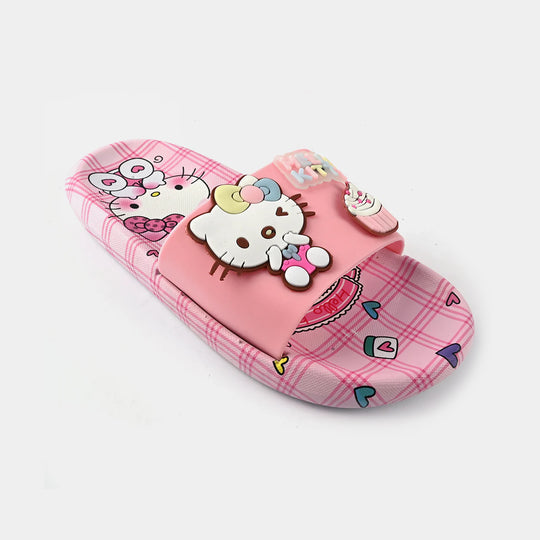 Girls Slippers DF-204-Pink