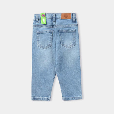 Infant Boys Denim Stretch Denim Pant Basic-LIGHT BLUE