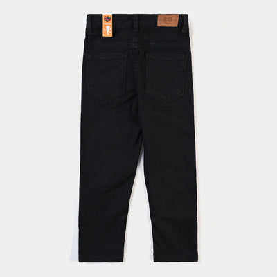 Boys Denim Stretch Pant Basic-BLACK