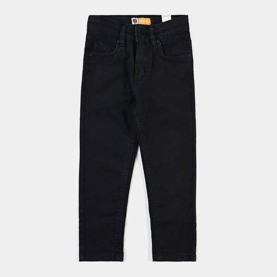 Boys Denim Stretch Pant Basic Black