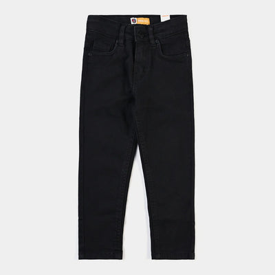 Boys Denim Stretch Pant Basic-BLACK