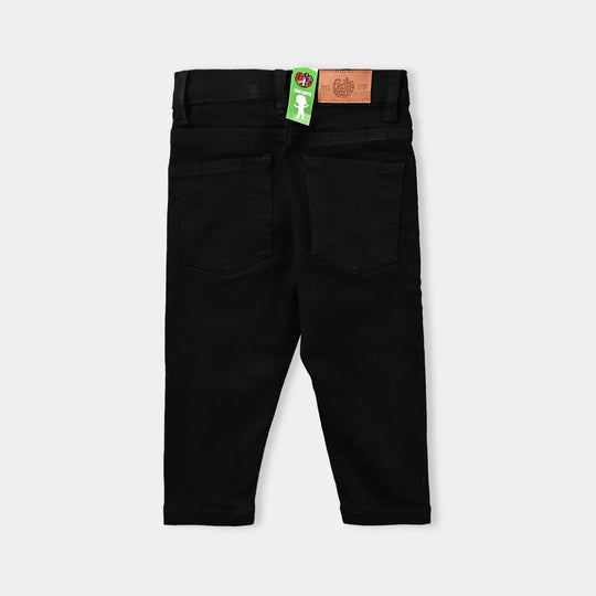 Infant Boys Denim Stretch Denim Pant Basic-BLACK