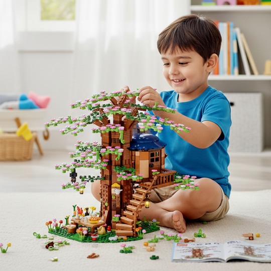 My World Treehouse Adventure Building Set