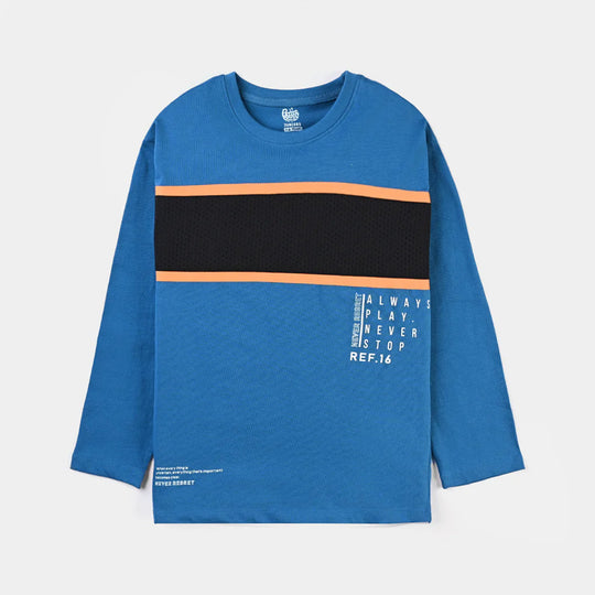 Boys Cotton Jersey T-Shirt F/S Always Play