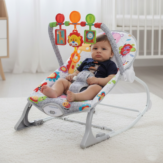 Multi Functional Baby Cradle Swing and Rocking Chair 69817