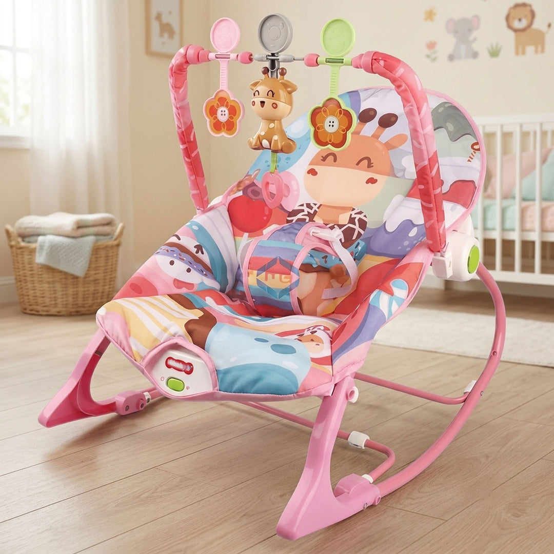Multi Functional Baby Cradle Swing and Rocking Chair 68153
