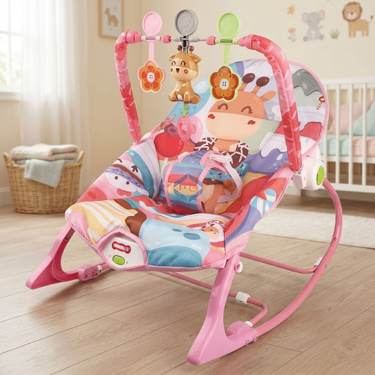 Multi Functional Baby Cradle Swing and Rocking Chair 68153
