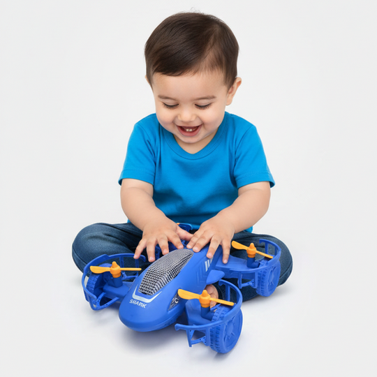 Electric Plane With Light Music For Kids
