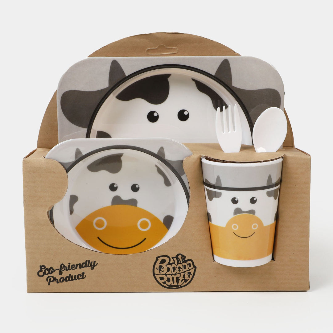 KIDS DINNER SET 5PCS | 10105-COW