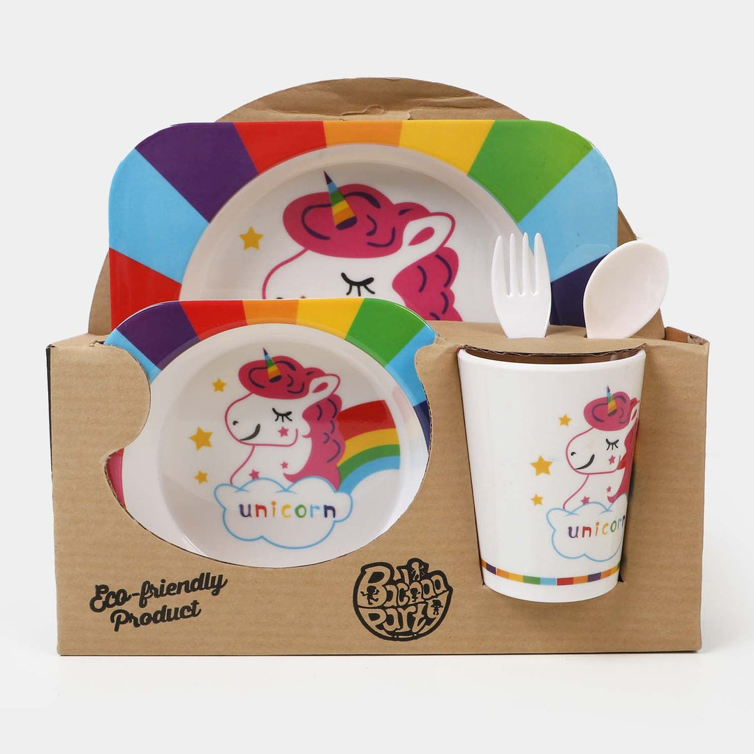 KIDS DINNER SET 5PCS | 10105-UNICORN