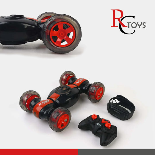 Multifunction Stunt Car With Light & Music For Kids