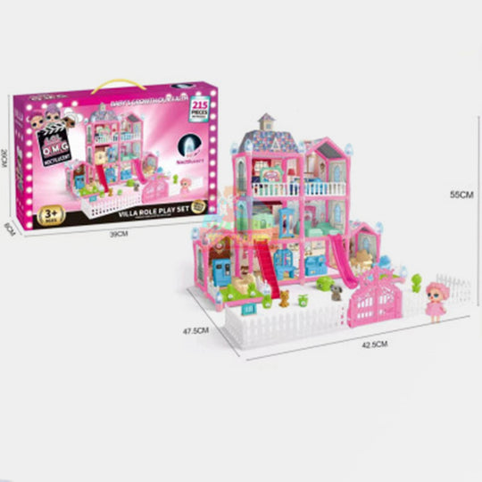 DIY LOL DOLLHOUSE VILLA SET