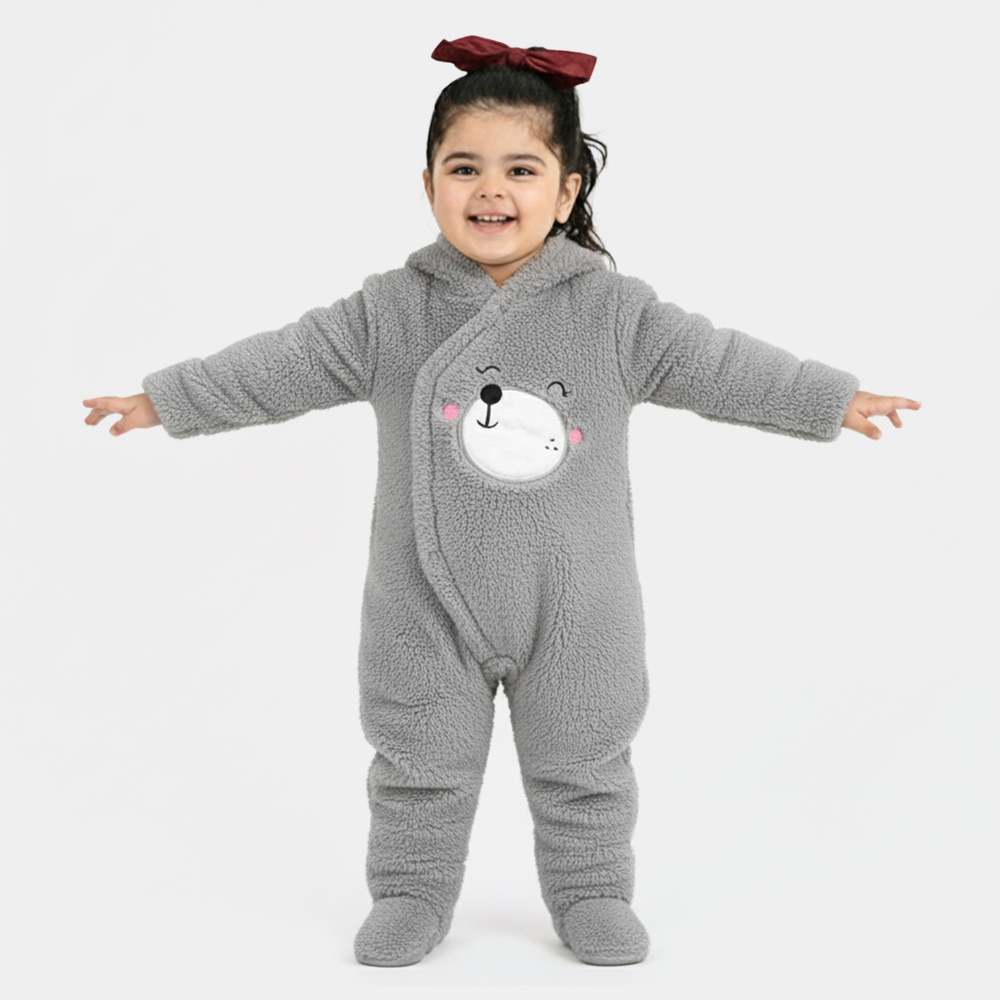 Infant Unisex Romper-GREY