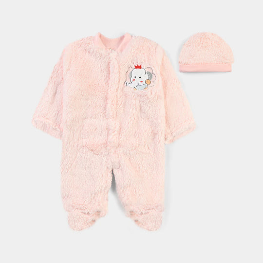 Infant Unisex Romper-Baby Pink