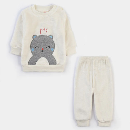 Infant Unisex Suit-Off White