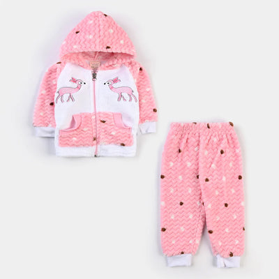 Infant Unisex Suit-Pink