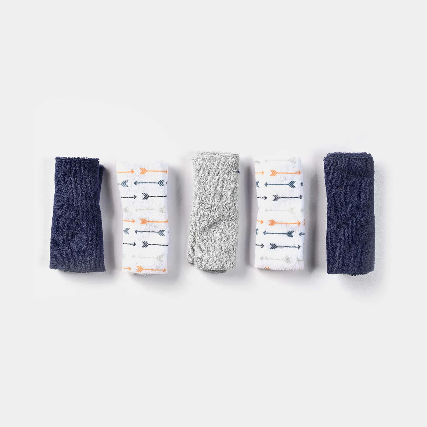 Baby Hooded Towel & 5 Washcloths