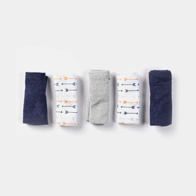 Baby Hooded Towel & 5 Washcloths