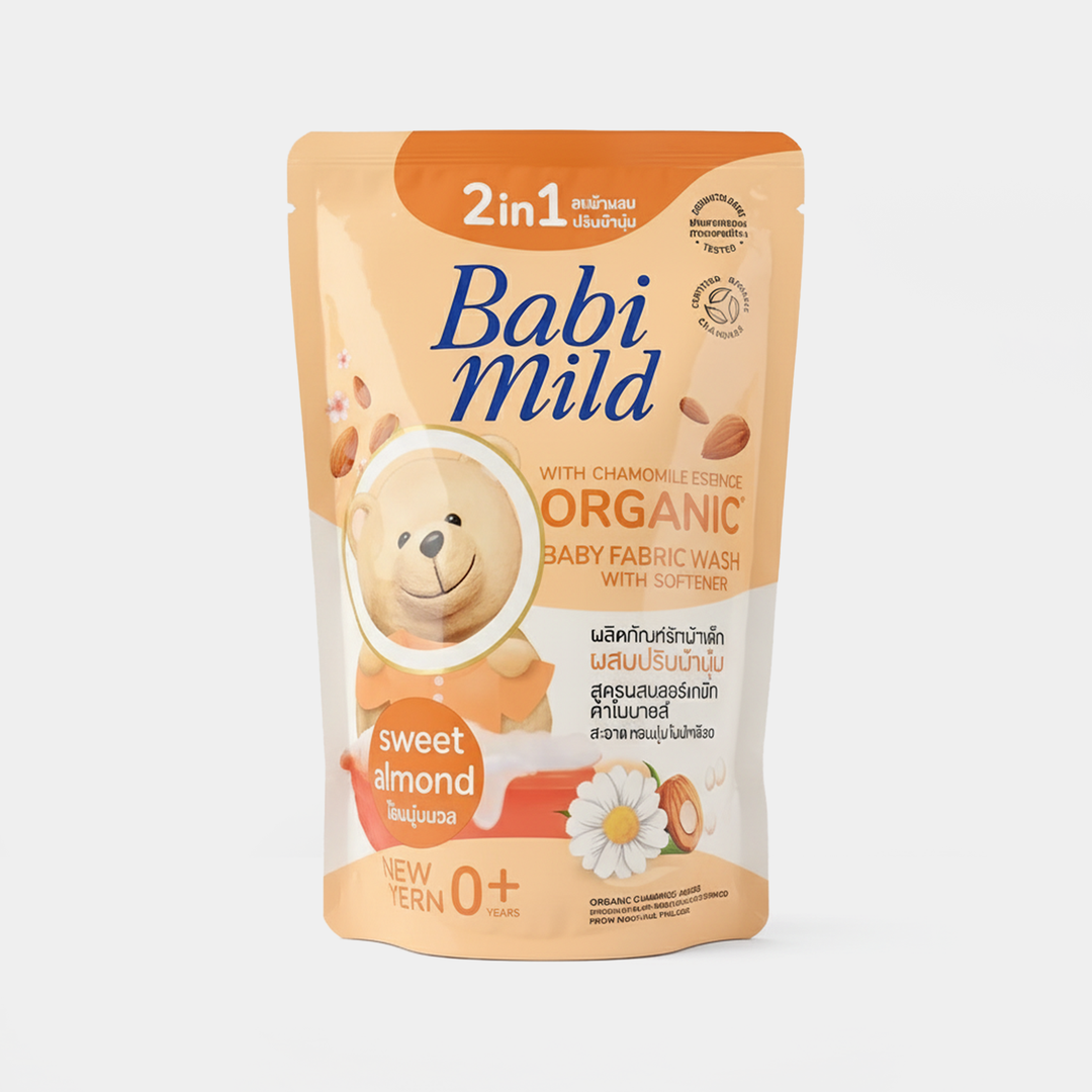 Babi Mild Natural 2-in-1 Sweet Almond Baby Fabric Wash