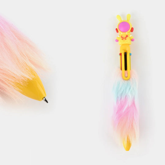 Fur Fancy Ball Pen 6-IN-1