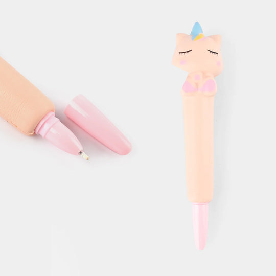 Character Soft Squishy Foam Ball Pen For Kids