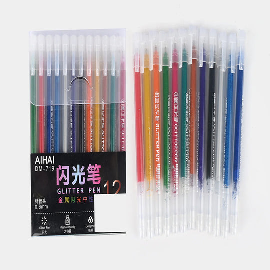 Glitter Pen 12 Colors
