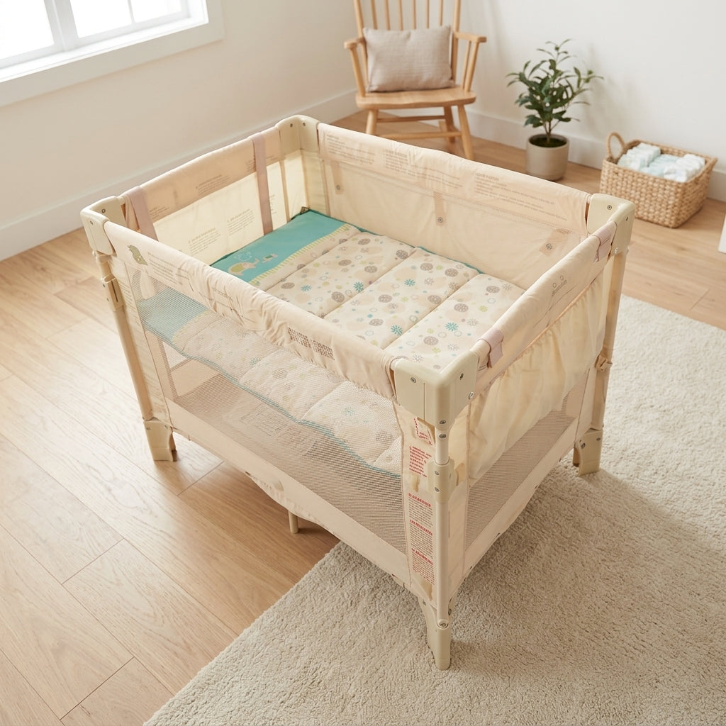 Baby Play Pen - Beige