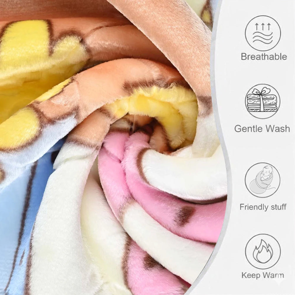 Baby Wrapping Plush Blanket