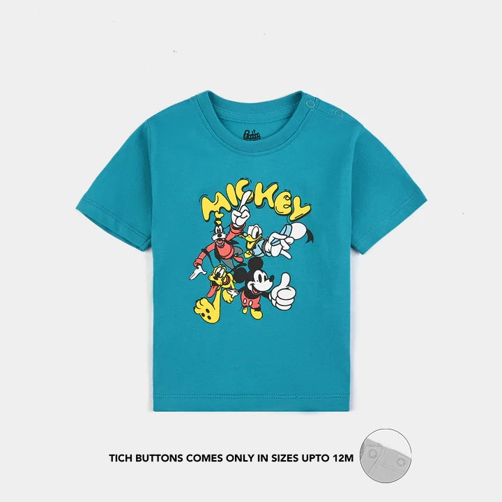 Infant Boys Cotton Jersey T-Shirt