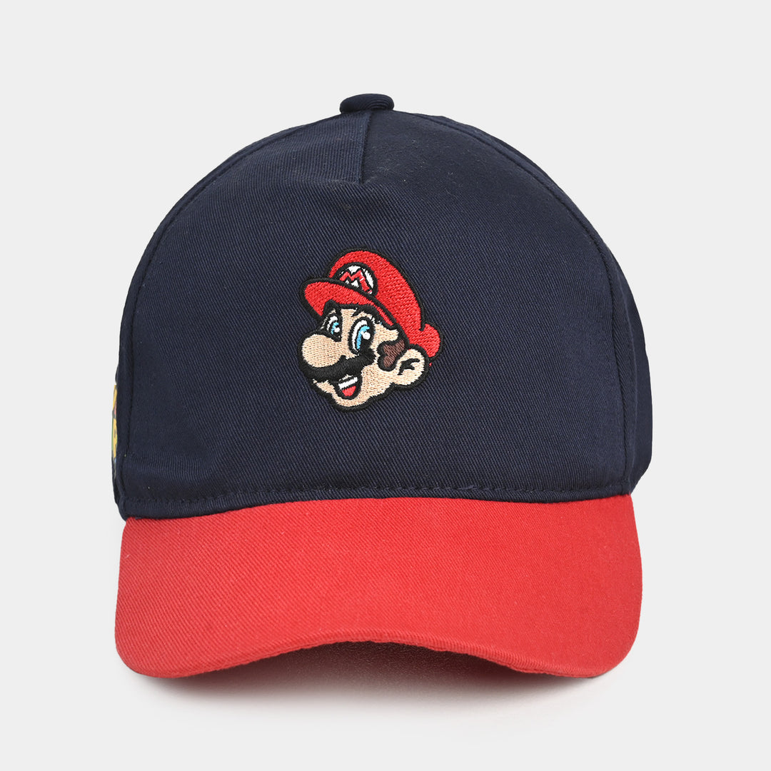 Kids Character Cap - Navy.Red