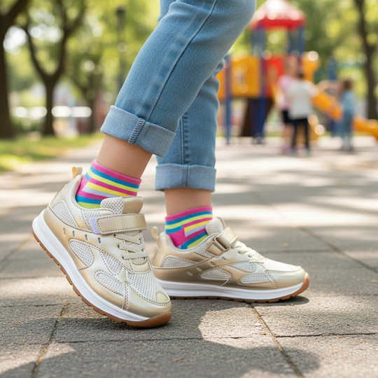 Girls Joggers 1016-5-Off.White