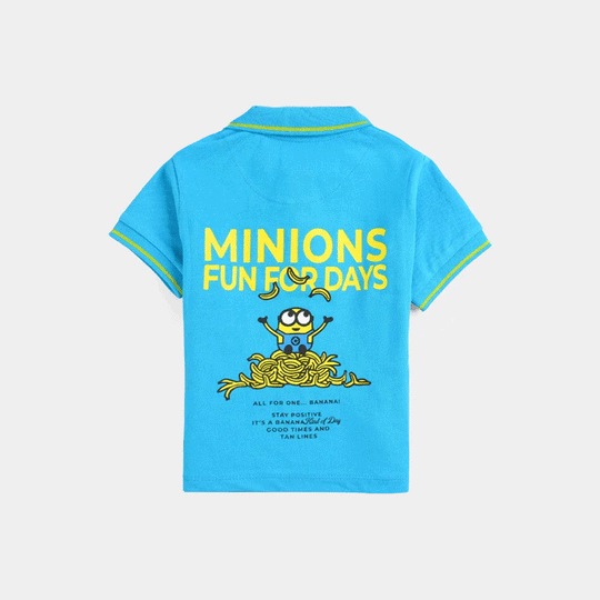 Infant Boys Jumbo Pique Polo-Haw Ocean