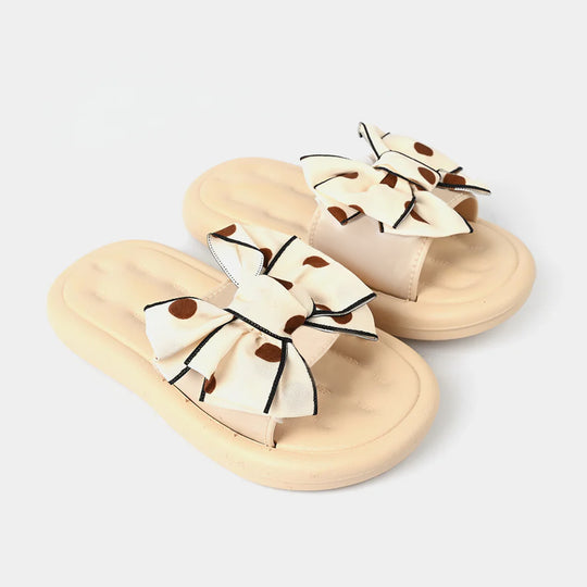 Girls Slipper 1636-BEIGE