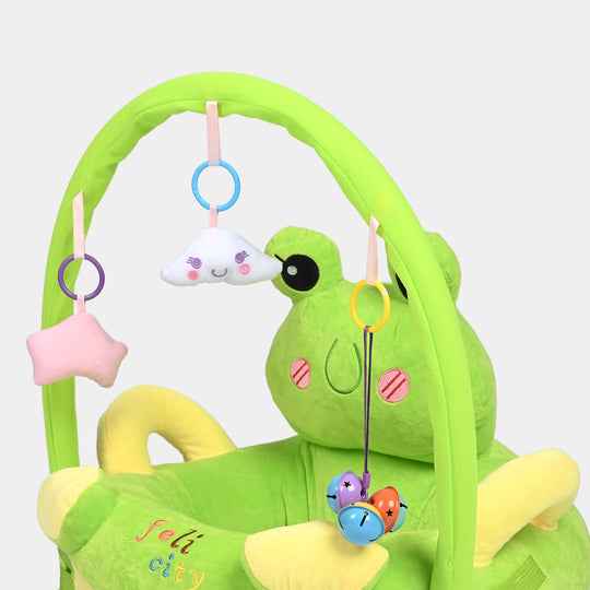 Cartoon Baby Floor Seat/Support Sofa Seat 6M+ |  544-Green