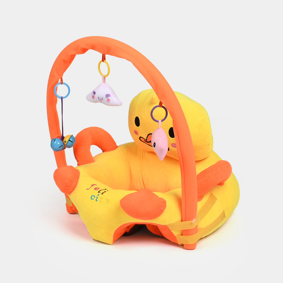 Cartoon Baby Floor Seat/Support Sofa Seat 6M+ |  544-Yellow