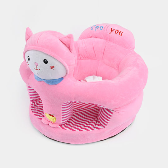 Baby Round Floor Seat/Support Sofa Seat 6M+ |  955-Pink