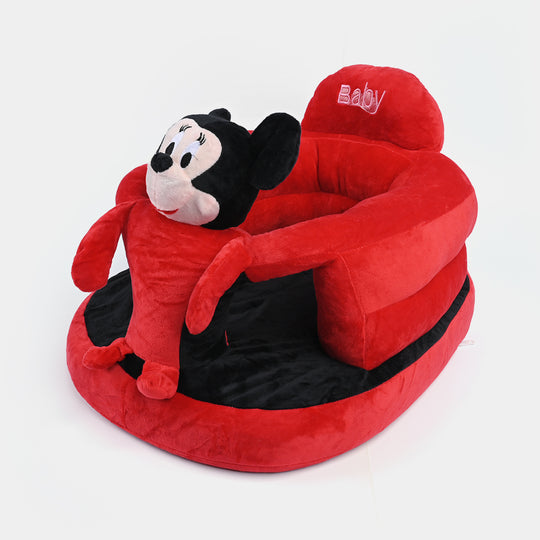 Cartoon Baby Floor Seat/Support Sofa Seat - 6M+ |  1475-Red