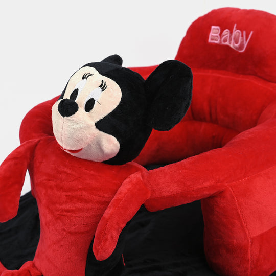 Cartoon Baby Floor Seat/Support Sofa Seat - 6M+ |  1475-Red