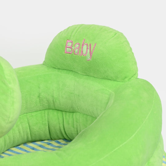 Cartoon Baby Floor Seat/Support Sofa Seat - 6M+ |  1475-Green