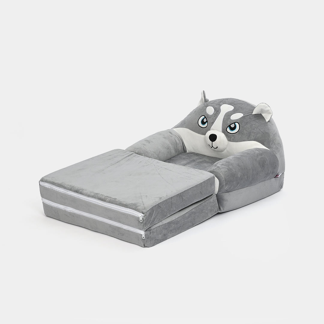 Adorable Kids Foolable Sofa Seat - 18M+ | 547-Gray