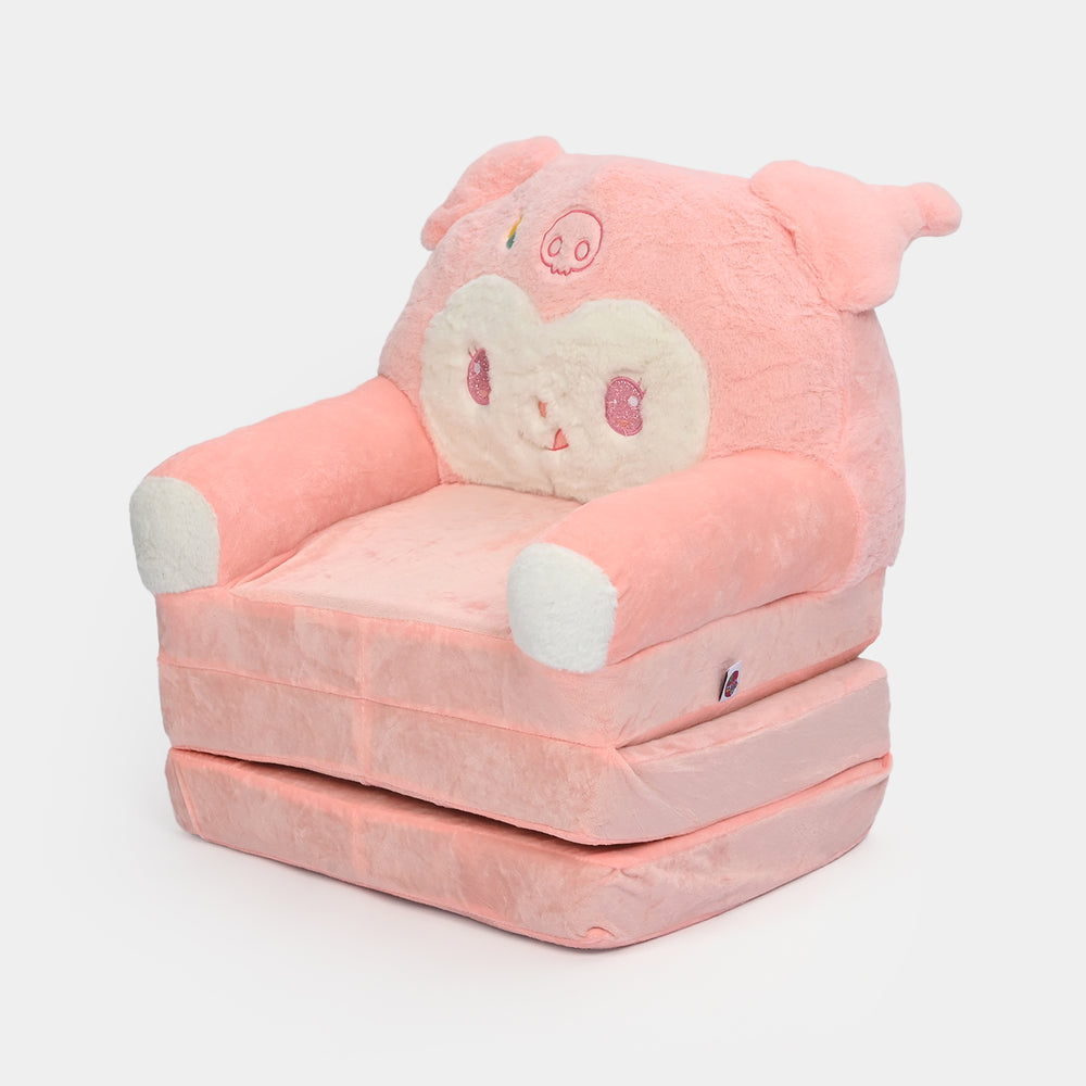 Adorable Kids Foldable Sofa Seat - 18M+ | 1465-Peach
