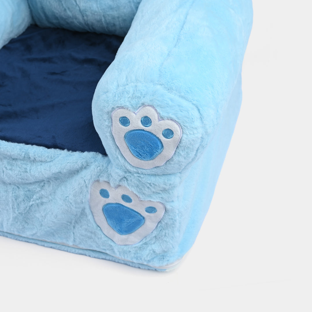 Baby Sweet Plush Sofa Seat - 18M+ |  1038-Blue