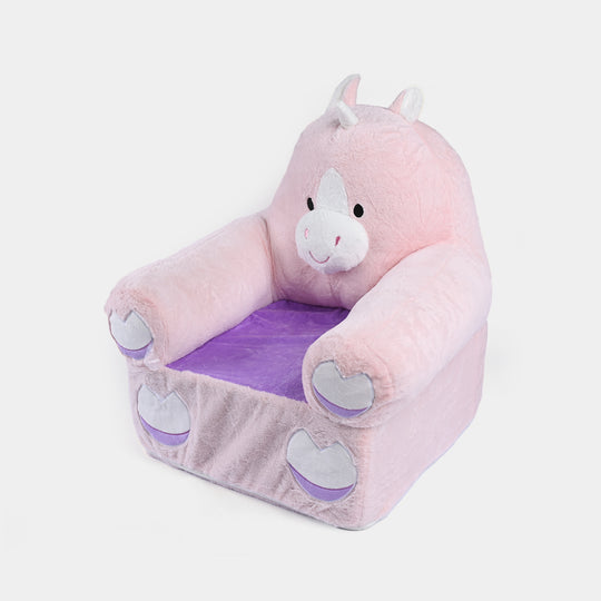 Baby Sweet Plush Sofa Seat - 18M+ |  1038-Pink