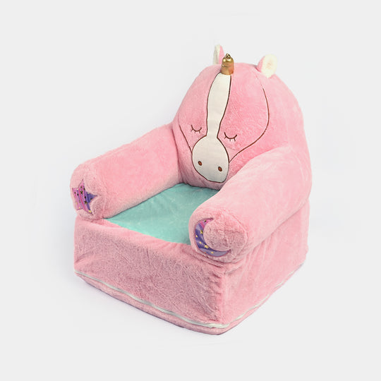 Baby Sweet Plush Sofa Seat - 18M+ |  1038-Pink