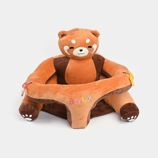 Cartoon Baby Floor Seat/Support Sofa Seat - 6M+ |  1467-Brown