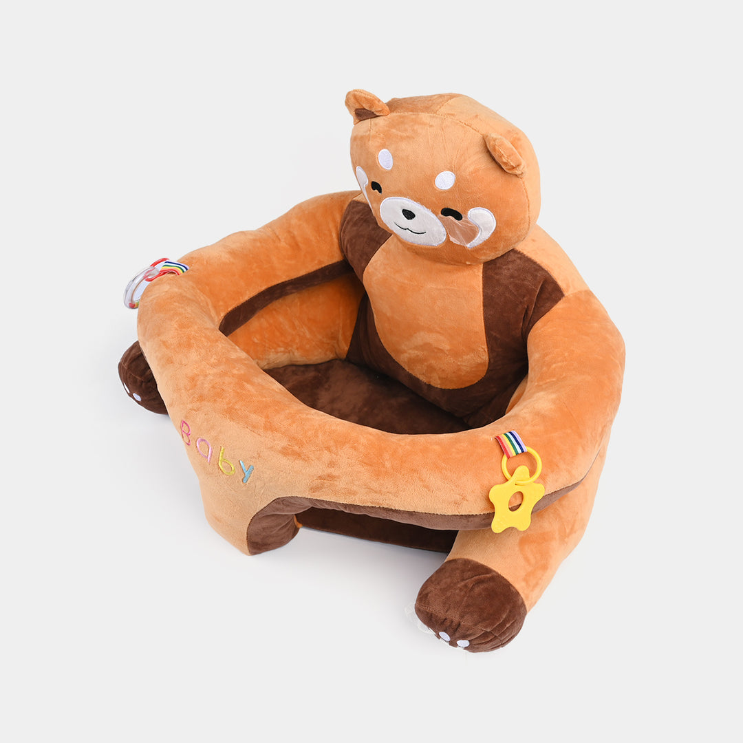 Cartoon Baby Floor Seat/Support Sofa Seat - 6M+ |  1467-Brown