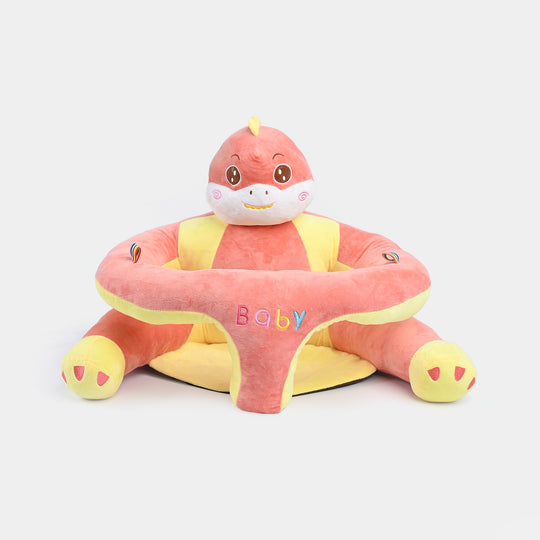 Cartoon Baby Floor Seat/Support Sofa Seat - 6M+ |  1467-Peach